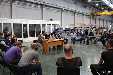 Сотрудники Пензадизельмаша встретились с врачом-эпидемиологом Сотрудники Пензадизельмаша встретились с врачом-эпидемиологом